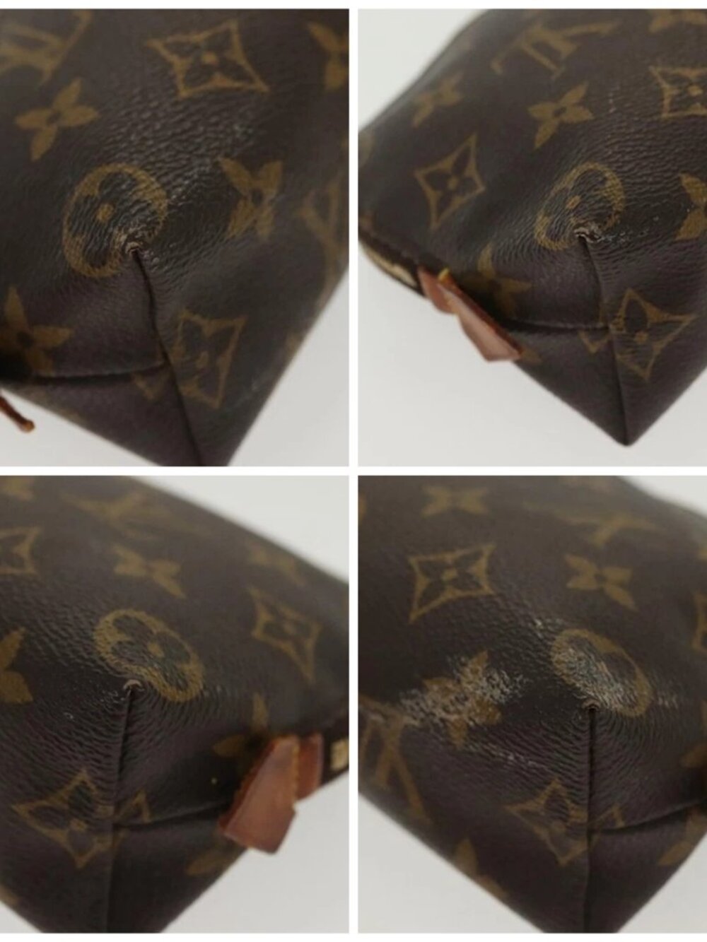 LOUIS VUITTON Monogram Pochette Cosmetic PM Pouch M43998 LV Auth 136512 - Picture 15 of 15